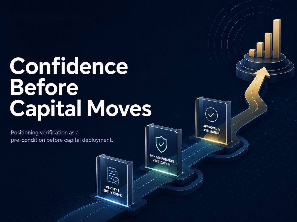 Confidence Before Capital Moves